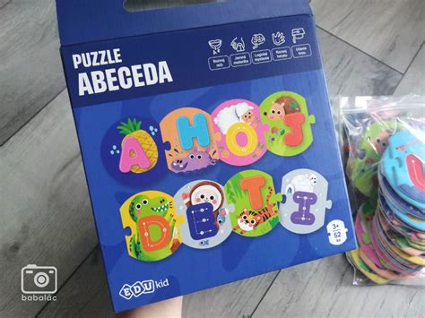 Puzzle Abeceda Učíme sa písmenká hravou formou