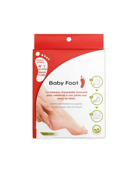 Masque Chaussette Exfoliant Baby Foot Jolis Pieds Les