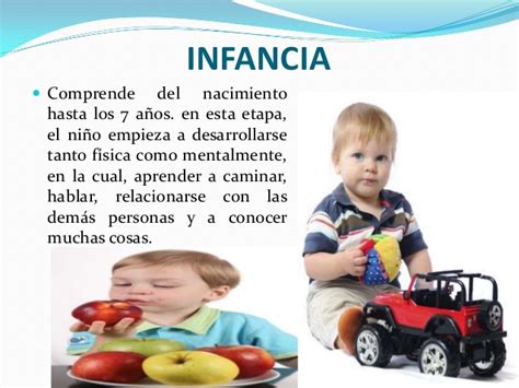 Las Etapas Del Ser Humano Etapa De La Infancia