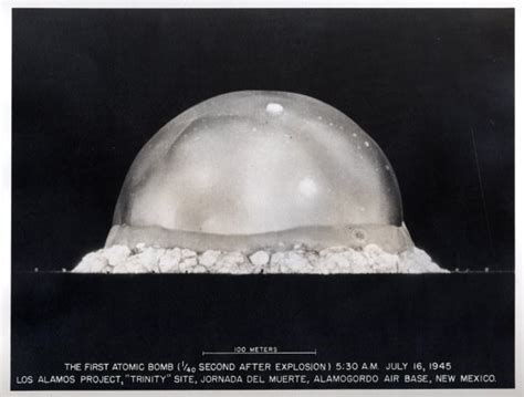 Special Collections And Archives Research Center Trinity Bomb Test 1