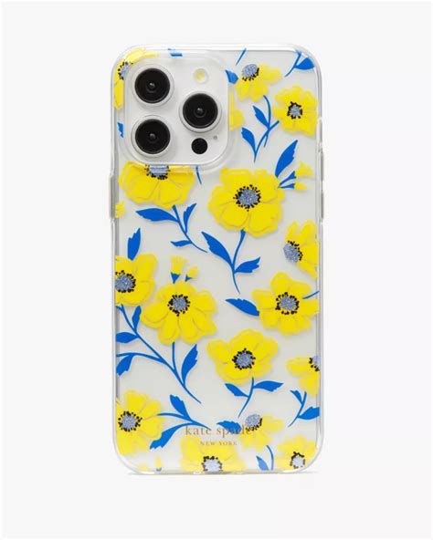 Kate Spade Sunshine Floral Iphone 15 Pro Max Case International Shipping