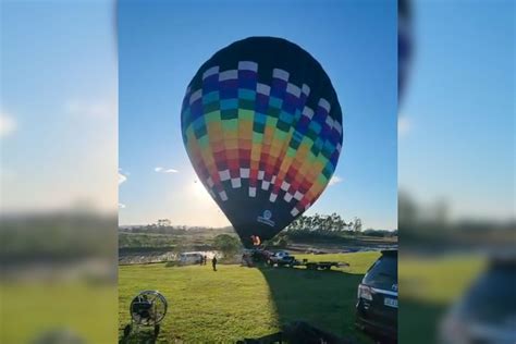Quem Pulou Do Balao - Filha conta que pulou de balão em chamas em SC, mas que pais não ...