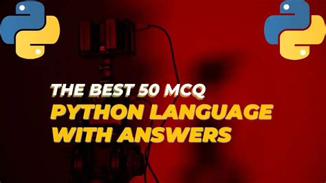 The Best Mcq On Python Language With Answers Learn With Khurshid