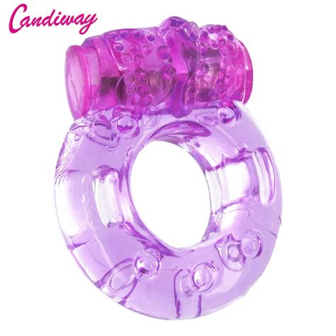 Butterfly Platinum Orgasmic Vibrator Cock Ring Delay Premature