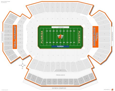 Doak Campbell Stadium Seating Chart Interactive | Elcho Table