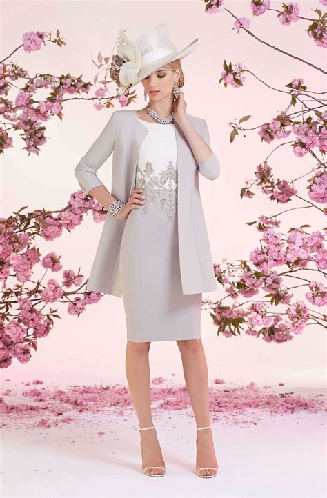 Short Fitted Dress With Matching Coat 991202 Size 24 Catherines Of