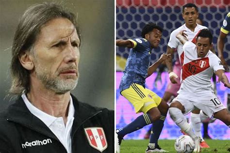 Perú Vs Colombia Ricardo Gareca Y La Racha Negativa Que Buscará