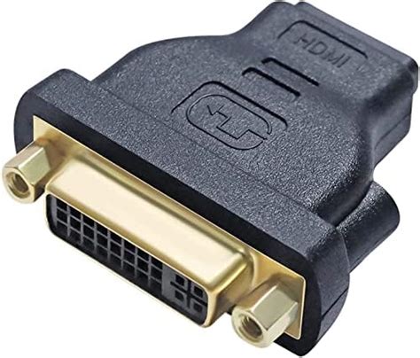 Dtech Dvi Hembra A Hdmi Hembra Adaptador Bidireccional Hdmi A Dvi I