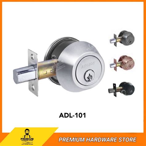 Armor Stainless Steel Thumbturn Key Single Deadbolt Lock Adl Door