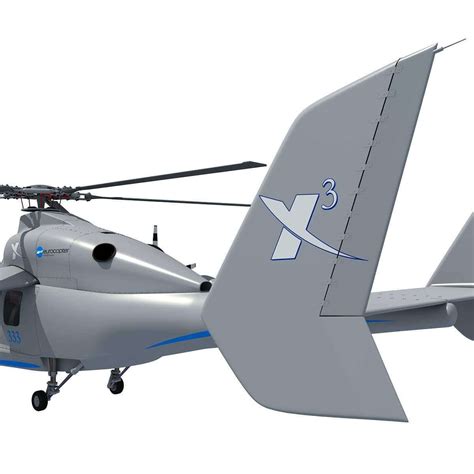 Eurocopter X3 Helicopter - 3D Model by 3D Horse