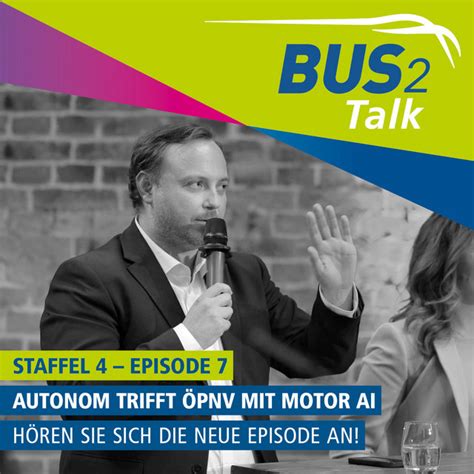 AUTONOM TRIFFT AUF ÖPNV mit MOTOR AI BUS2Talk Einsteigen und