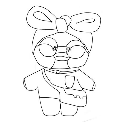 Paper Duck Vaquinha Para Colorir - 9