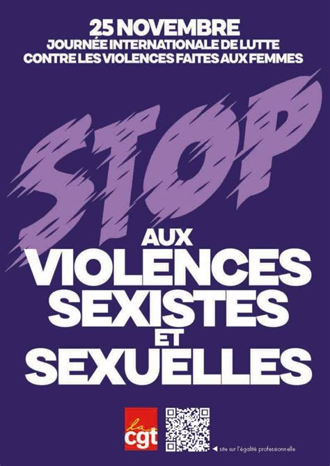 25 Novembre Manifestation Combattons Les Violences Sexistes Et Sexuelles Au Travail Cgt