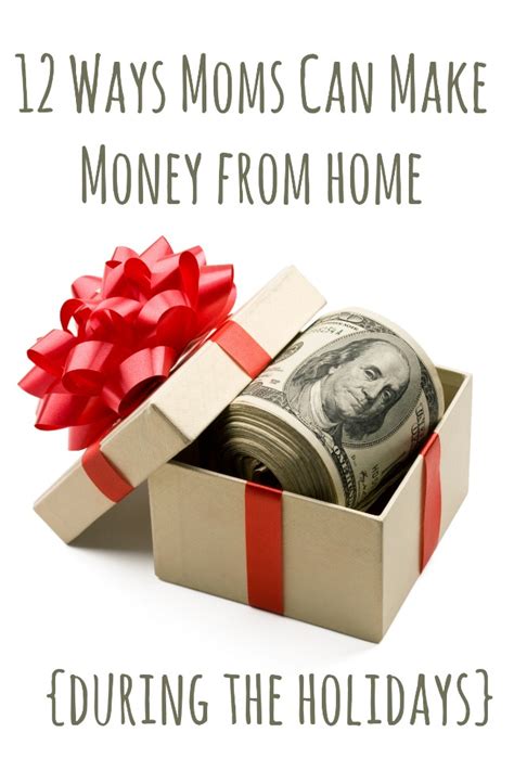 12 Ways Moms Can Make Money From Home During The Holidays