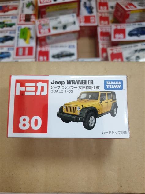 Tomica Jeep Wrangler Yellow Hobbies Toys Toys Games On Carousell