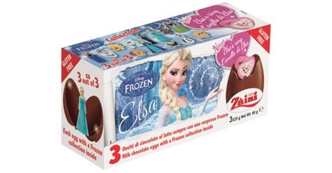 Milk Chocolate Egg With A Surprise Frozen Elsa 3 X 20g Zaini