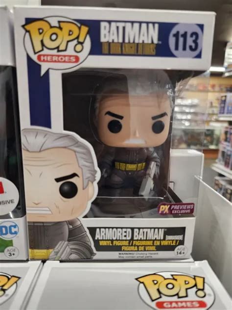 Funko Pop Heros Armored Batman Unmasked New Px Previews