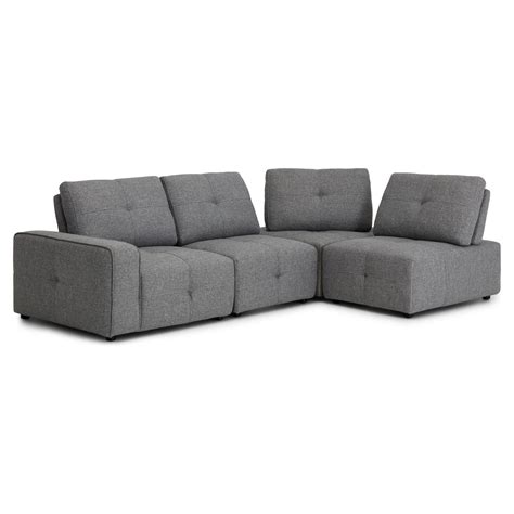 Sofa Sectionnel Modulaire En Tissu Rohan LHF Primo ROHAN 4 MCX BRAS