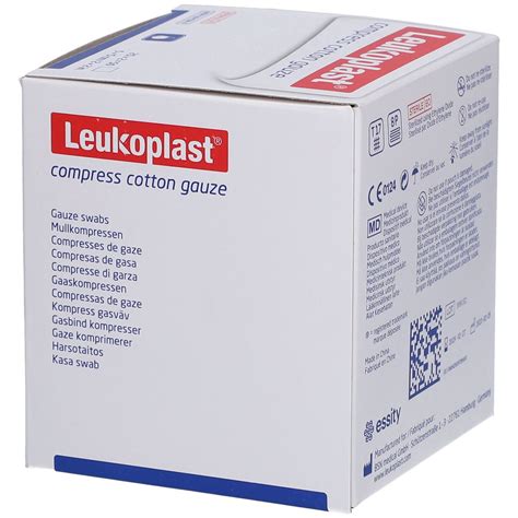 Leukoplast Compress Cotton Gauze 5x5cm Steril 8f 25x2 St Shop Apotheke