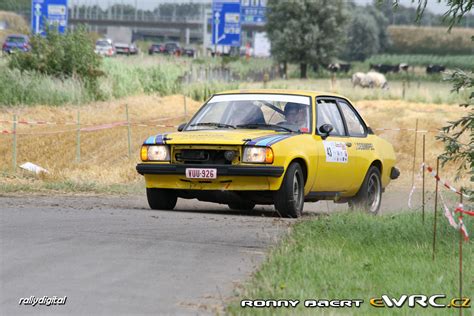 Wallijn Franky Opel Ascona B Short Rally Van Oudenburg Jabbeke 2009