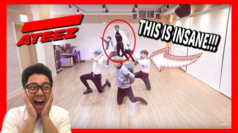 Ateez에이티즈 Wave Dance Practice Dancer Reacts Youtube