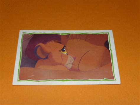 130 PANINI LE ROI LION 1994 ANIME CARTOON WALT DISNEY LION KING SIMBA