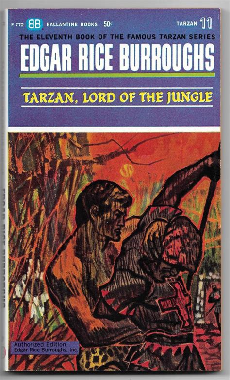 Tarzan Lord Of The Jungle By Burroughs Edgar Rice Fine Mass Market