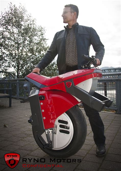 This One Wheeled Ryno Electric Scooter Goes 125 Mph And Is Designed To