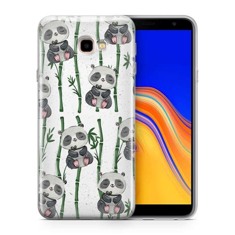 Θήκη Samsung Galaxy J4 Plus Flexible Tpu Pandas