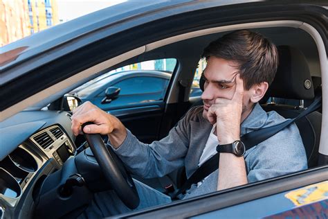 Annoyed Tired Young Man in Traffic – AllAboutLean.com