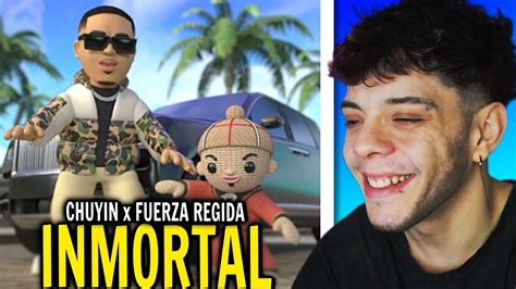 Reacci N Chuyin X Fuerza Regida Inmortal Official Video Youtube