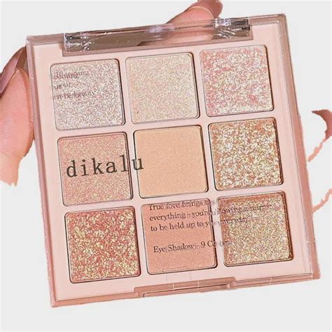 Dikalu Milk Tea Nine New Color Eyeshadow Palette Oatmeal Nude Autumn M