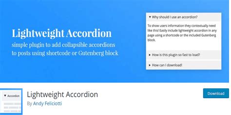 Best Free Wordpress Accordion Plugins Acme Themes Blog