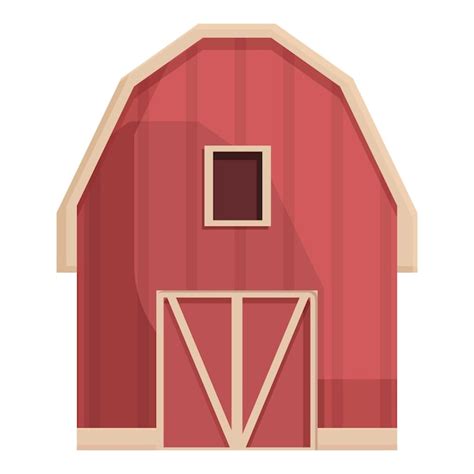 Premium Vector Farm Barn Icon Cartoon Vector Hay Bale Stack