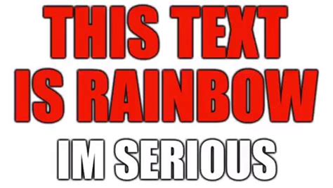 Rainbow text Memes - Piñata Farms - The best meme generator and meme ...