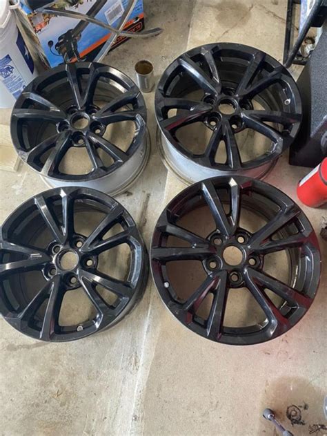 17 Inch Black Rims 5 Lug for sale in Houston, TX - 5miles: Buy and Sell