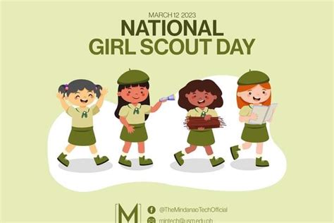 National Girl Scout Day University Of Southern Mindanao