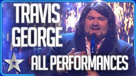 ALL Of Travis George S WEST END WORTHY Performances BGT 2023 YouTube