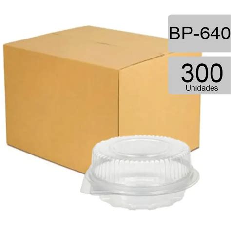 300 Embalagens Doce Redondo BP 640 Caixa Bipack Lupel