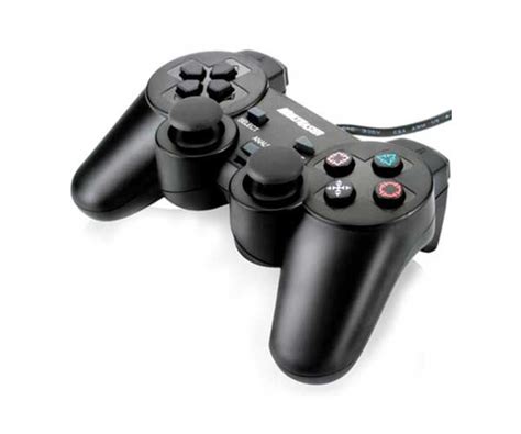 Controle Gamer Multilaser Dual Shock Para Pc Usb Preto Js Pichau