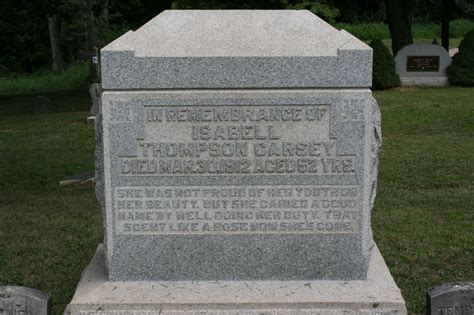 Isabell Thompson Carsey M Morial Find A Grave