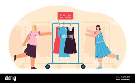 Clothes Shopping Rail Stock Vector Images Alamy