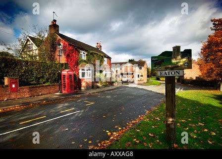 The Plough Inn At Eaton Nr Congleton Cheshire UK Stock Photo - Alamy