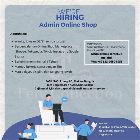 Lowongan Kerja Admin Online Shop Di Fely Collection Lokerjogja Id