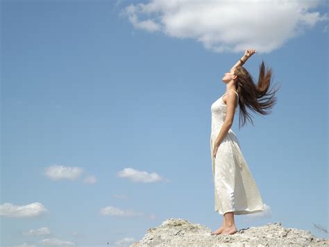 Free Images Cloud Sky Girl White Sunlight Monument Statue Blue