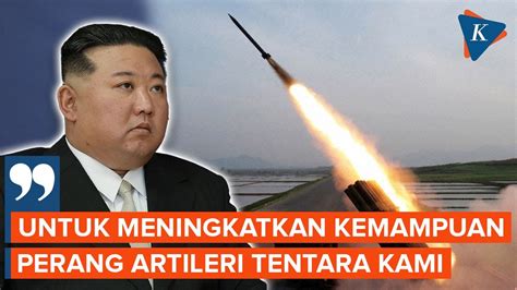 Momen Kim Jong Un Saksikan Uji Coba Roket Ganda Korea Utara Youtube