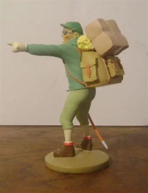 Figurine Seule Tintin La Collection Officielle N Tharkey Le Fid Le