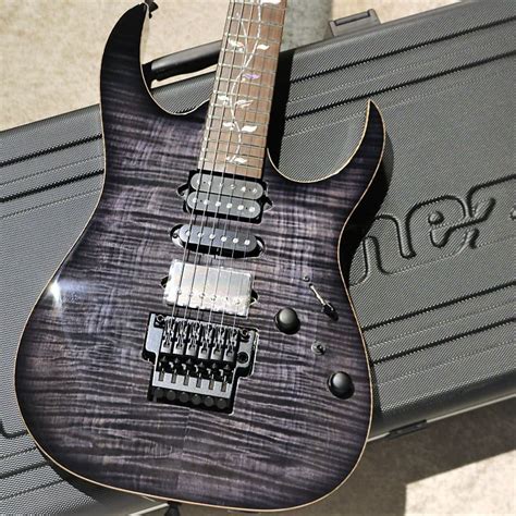 Ibanez J Custom Axe Design Lab Rg Black Rutile Made In Reverb