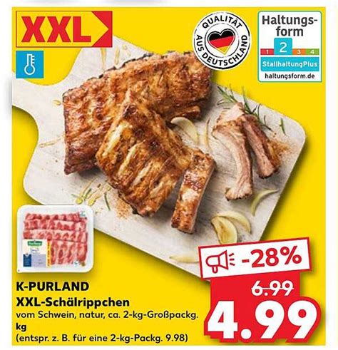 K purland XXL schälrippchen Angebot bei Kaufland