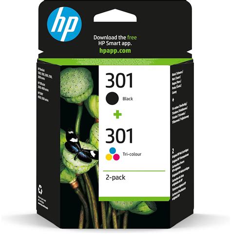 Hp Er Pack Tintenpatronen Schwarz Und Dreifarbig Original